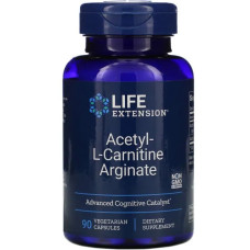 Ацетил карнитин аргинат, Life Extension Acetyl-L-Carnitine Arginate, 90 капсул