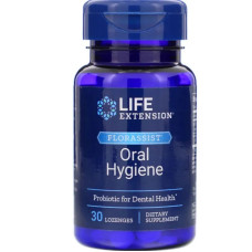 Гигиена полости рта леденцы, Life Extension Florassist Oral Hygiene, 30 леденцов