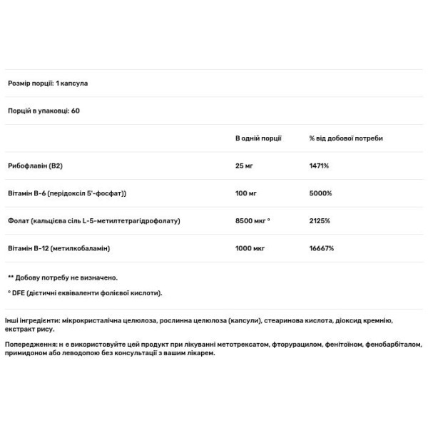 Резистентність гомоцистеїну, Homocysteine Resist, Life Extension, 60 капсул