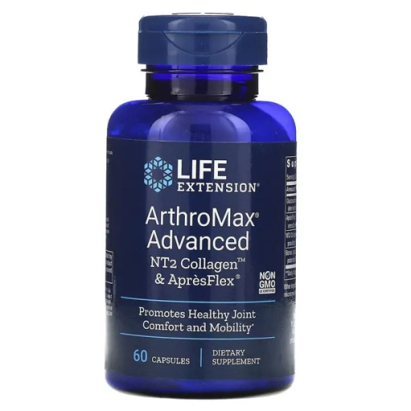 Формула для суставов, ArthroMax Advanced, Life Extension, 60 кап.