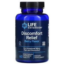 ПЕА, жувальні, смак ягід, Life Extension PEA Discomfort Relief, 60 жувальних таблеток