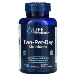Мультивітаміни, 2 на день, Life Extension Two Per Day Multivitamin, 120 капсул