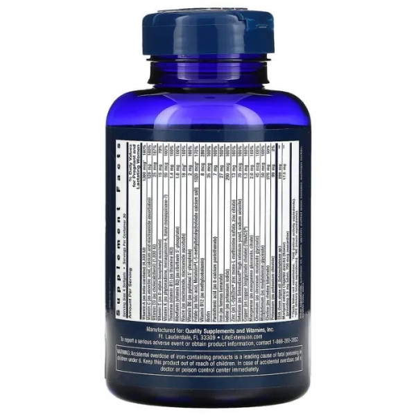 Пренатальний комплекс, Prenatal Advantage, Life Extension, 120 гелевих капсул