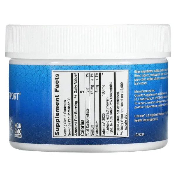 Вітаміни для очей з лютеїном, Eye Support, Dr. Mercola, 30 капсул