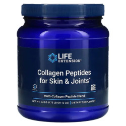 Колагенові пептиди для шкіри та суглобів, Life Extension Collagen Peptides, суміш мультиколагенових пептидів, 343 г