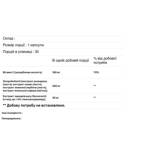 Формула для шкіри, Daily Skin Defense, Life Extension, 30 капсул