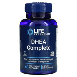 DHEA, повний, Life Extension DHEA Complete, 60 вегетаріанських капсул