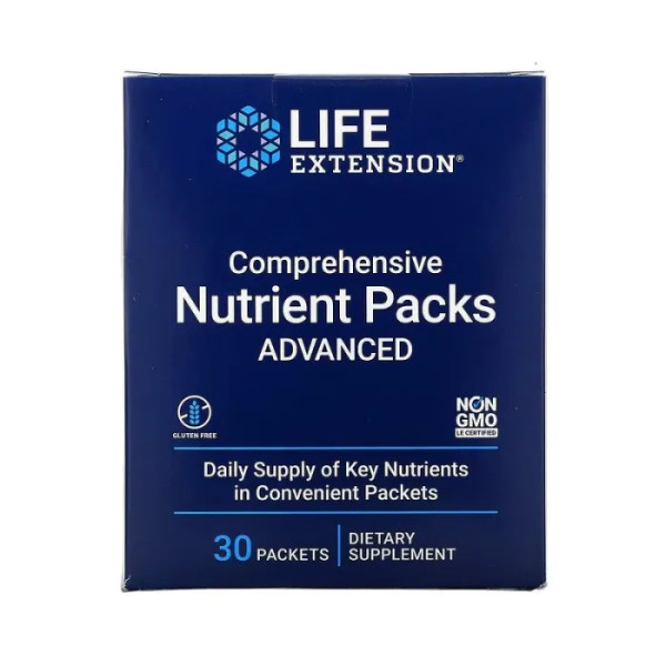 Комплекс поживних речовин, Comprehensive Nutrient, Life Extension, 30 пакетів