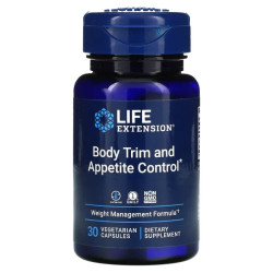 Зниження ваги та контроль апетиту, Life Extension Body Trim and Appetite Control, 30 вегетаріанських капсул