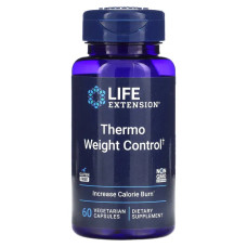 Жироспалювач, Life Extension Thermo Weight Control, 60 вегетаріанських капсул