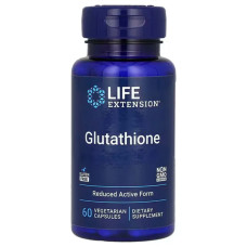 Глутатион, Glutathione Life Extension, 60 вегетарианских капсул