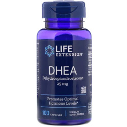 Дегидроэпиандростерон, Life Extension DHEA, 25 мг, 100 капсул