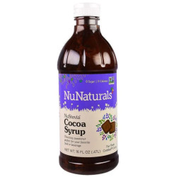 Сироп какао подсластитель, NuNaturals NuStevia Cocoa Syrup, 470 мл