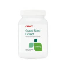 Екстракт виноградних кісточок 300 мг, Grape Seed Extract GNC, 120 капсул