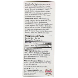 Чай для похудения (журавлина, малина), 21st Century Herbal Slimming Tea, без кофеина, 24 пак., (45 г)