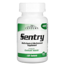 Мультивитамины и минералы, Sentry Multivitamin & Multimineral, 130 таблеток
