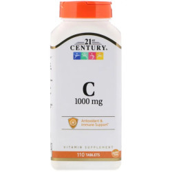 Вітамін С 1000 мг, 21st Century Vitamin C, 110 таблеток
