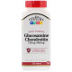 Глюкозамин и хондроитин, Glucosamine 750 mg Chondroitin 600 mg, 21st Century, 150 таб.