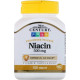 Витамин В3 (ниацин), Niacin, 21st Century, медленное высвобождение, 500 мг, 100 таблеток
