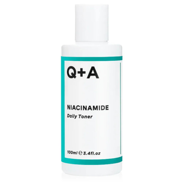 Тонер для обличчя зволожуючий, Niacinamide Daily Toner, Q+A, з ніацинамідом, 100 мл