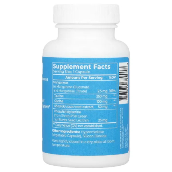 Формула для заспокоєння, Calm, BodyBio, 60 капсул