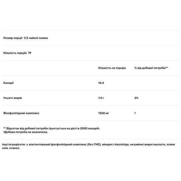 Фосфоліпідний комплекс ліпосомальний, PC, BodyBio, 227 мл