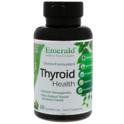 Здоров'я щитовидної залози, Emerald Laboratories Thyroid Health, 60 капсул