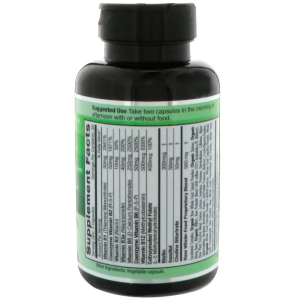 Вітамін В комплекс, B-Healthy, Emerald Laboratories, 60 кап.