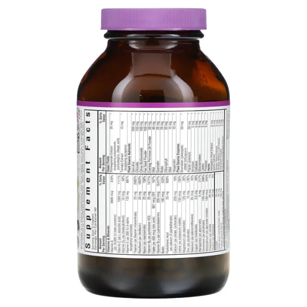 Мультивітаміни без заліза, Daily Multi, Bluebonnet Nutrition, 180 каплет