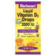 Вітамін D3 рідкий, цитрусовий смак, Liquid Vitamin D3, Bluebonnet Nutrition, 2000 МО, 30 мл