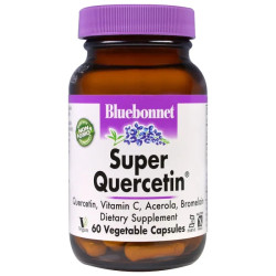 Кверцетин, Bluebonnet Nutrition Super Quercetin, 60 капсул