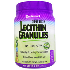 Лецитин гранулы, Bluebonnet Nutrition Lecithin Granules, 720 г