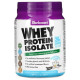 Ізолят сироваткового протеїну, Whey Protein Isolate, Bluebonnet Nutrition, смак французької ванілі, 462 г