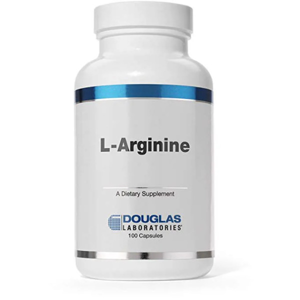 Аргінін, L-Arginine, Douglas Laboratories, 700 мг, 100 капсул
