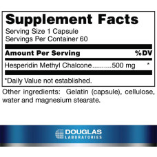 Гесперидин метилхалькон, Douglas Laboratories Hesperidin Methyl Chalcone, 60 капсул