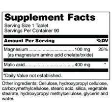 Магній з яблучною кислотою, Douglas Laboratories Mag-Malate, 90 таблеток