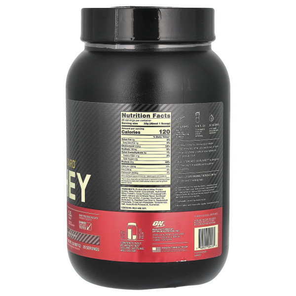 Протеїн сироватковий, Gold Standard 100% Whey, Optimum Nutrition, молочний шоколад Extreme, 907 г