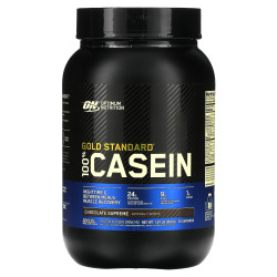 Казеиновый протеин, Gold Standard 100% Casein Optimum Nutrition, шоколад, 850 г