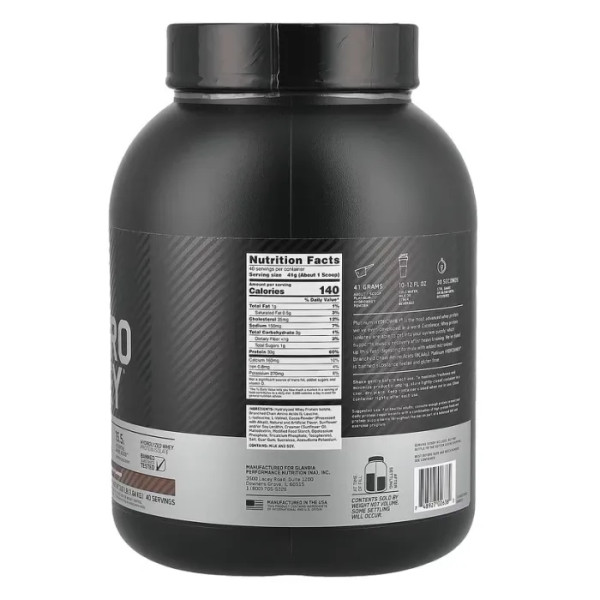 Протеин платинум, Platinum Hydro whey, Optimum Nutrition, турбо шоколад, 1,64 кг