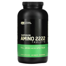 Амінокислотний комплекс, Superior Amino 2222 Optimum Nutrition, 320 таблеток