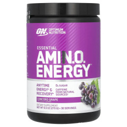 Аміно енергія, Amino Energy Optimum Nutrition, смак винограду Конкорд, 270 г