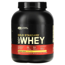Сироватковий протеїн банановий крем Optimum Nutrition Gold Standard 100% Whey 2.27 кг