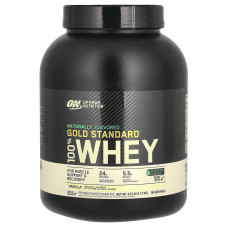 Сывороточный протеин, Gold Standard 100% Whey Optimum Nutrition, ваниль, 2,17 кг