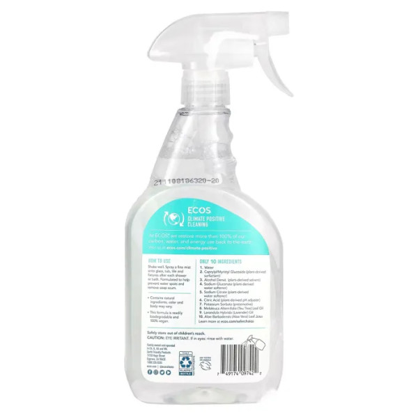 Засіб для чищення ванної кімнати, Bathroom Cleaner, Earth Friendly Products, чайне дерево, 650 мл