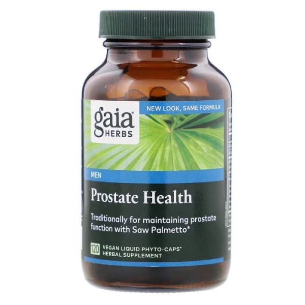 Здоров'я простати, Prostate Health, Gaia Herbs, 120 капсул