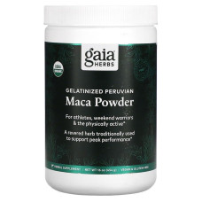 Мака (жевательный), Gaia Herbs Maca Powder, 454 г
