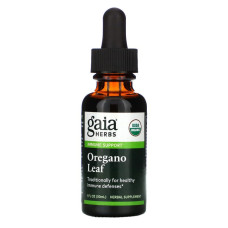 Орегано экстракт, Gaia Herbs Oregano Leaf, 30 мл