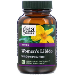 Женское либидо, Gaia Herbs Women's Libido, 60 вегетарианских капсул