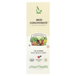 Железо концентрат, Pure Co Iron Concentrate, вкус ягоды, 59 мл