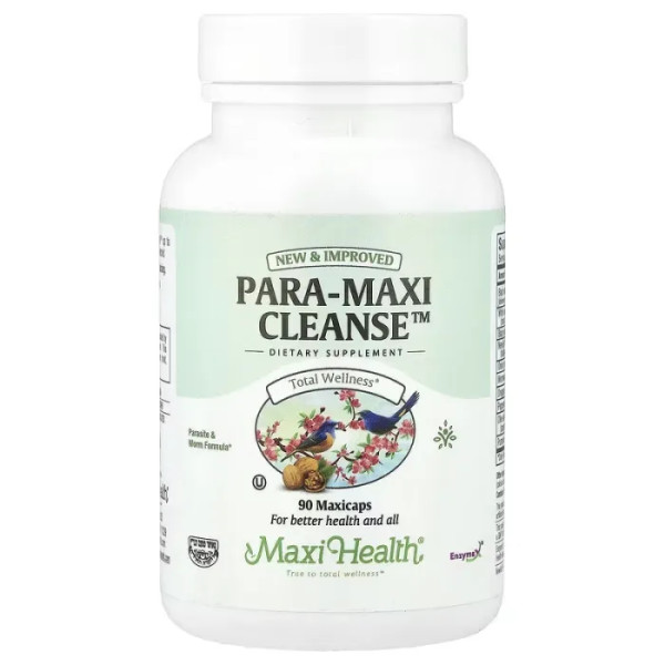 Очищення організму від паразитів та глистів, Para-Maxi Cleanse, Maxi Health, 90 капсул